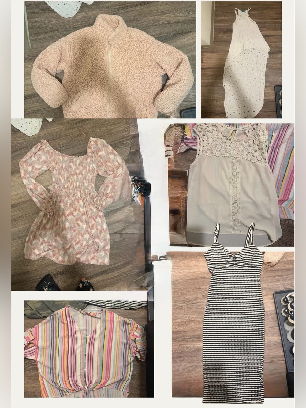 Women’s Size Medium 6 Piece Mixed Clothing Bundle